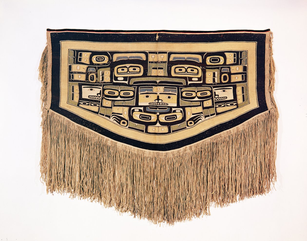 Cobertor, Tribo Chilkat (lã e casca de cedro) de American School