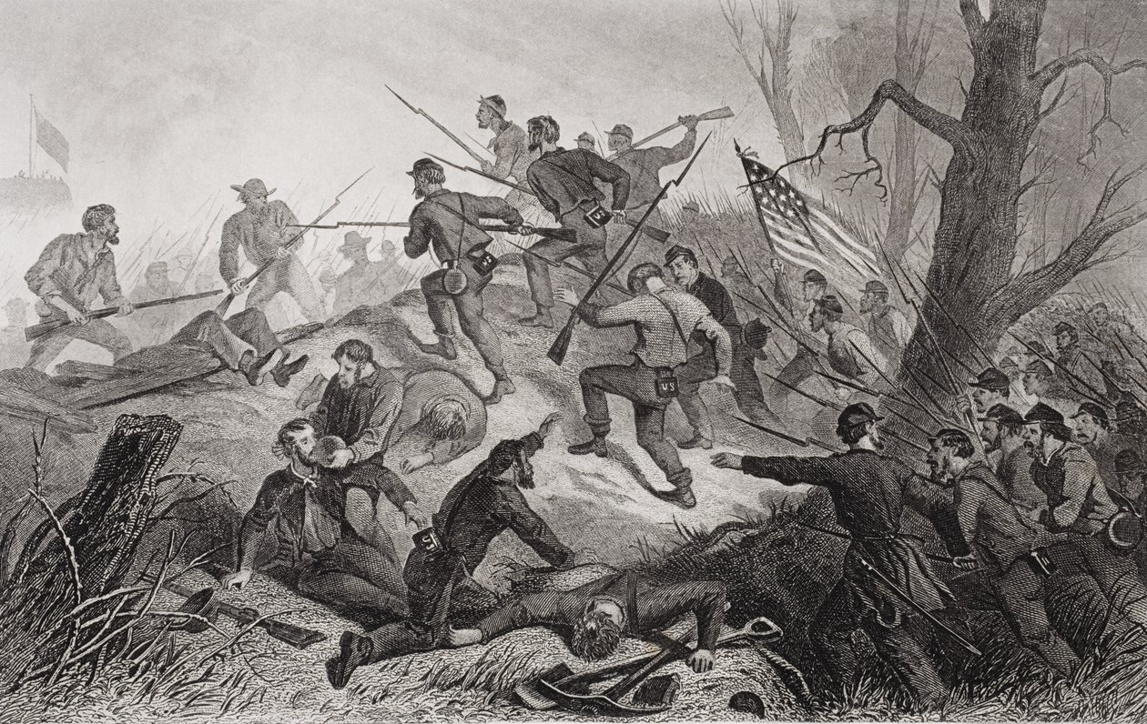 Cobrar em Fort Donelson, Tennessee, 1862 de American School