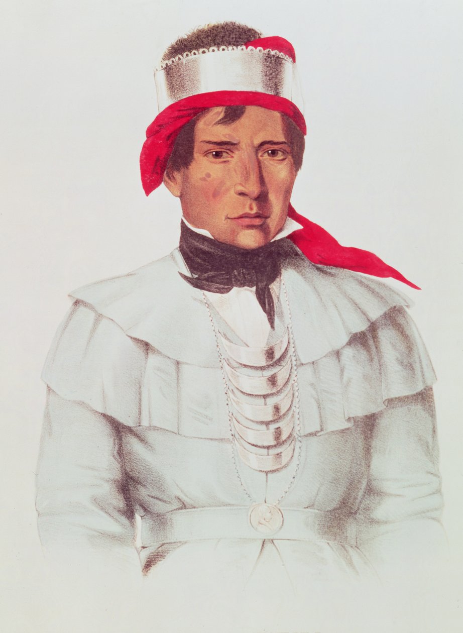 Chittee Yoholo, um chefe Seminole de American School