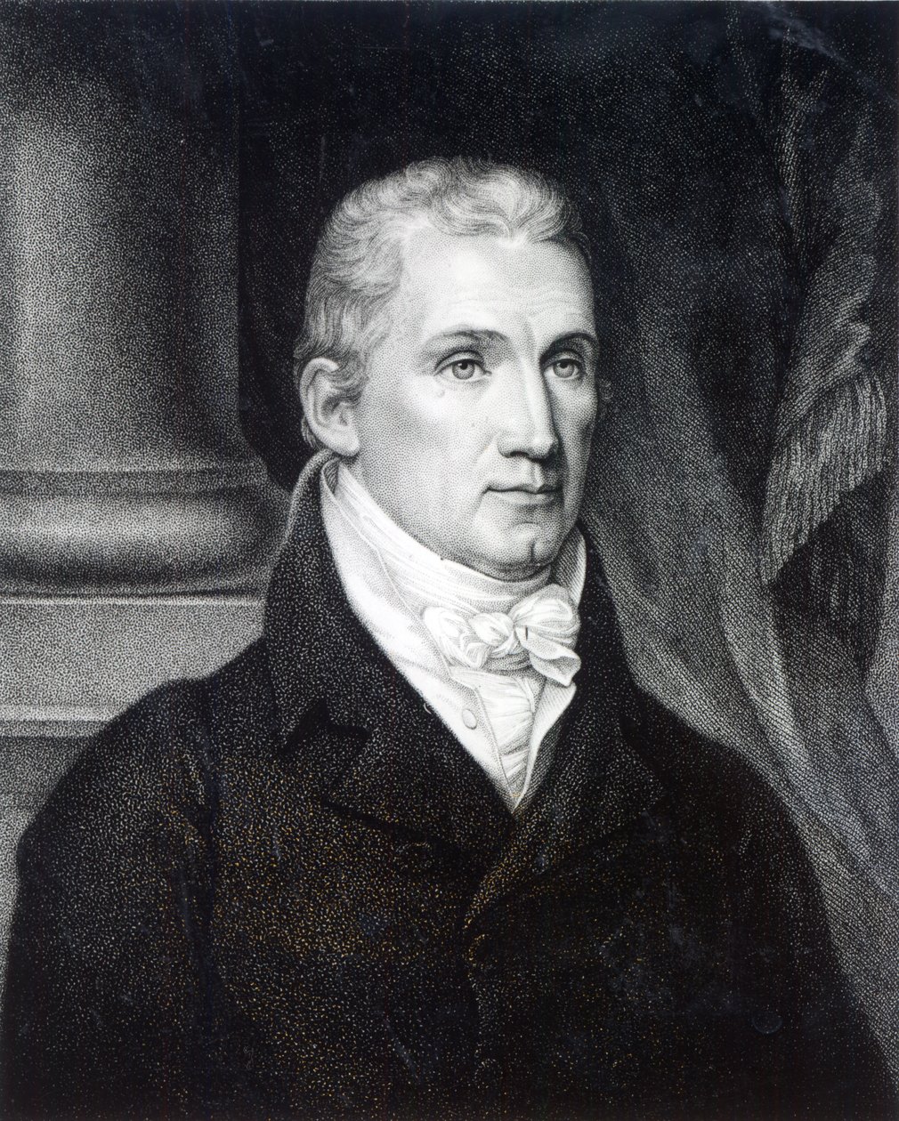 James Monroe, gravado por Thomas Gimbrede (1781-1832) de American School