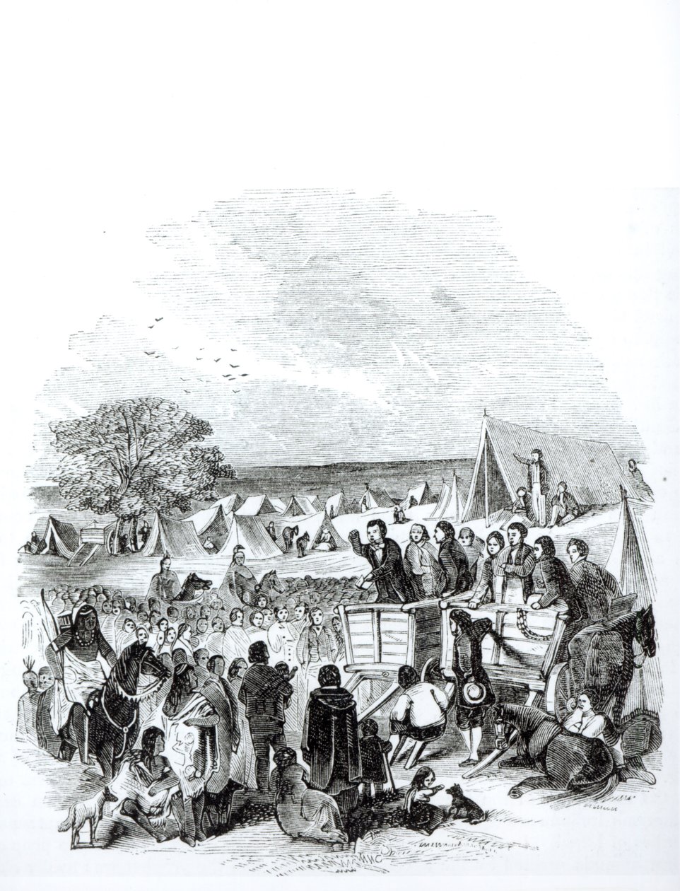 Joseph Smith Pregando no Deserto de American School