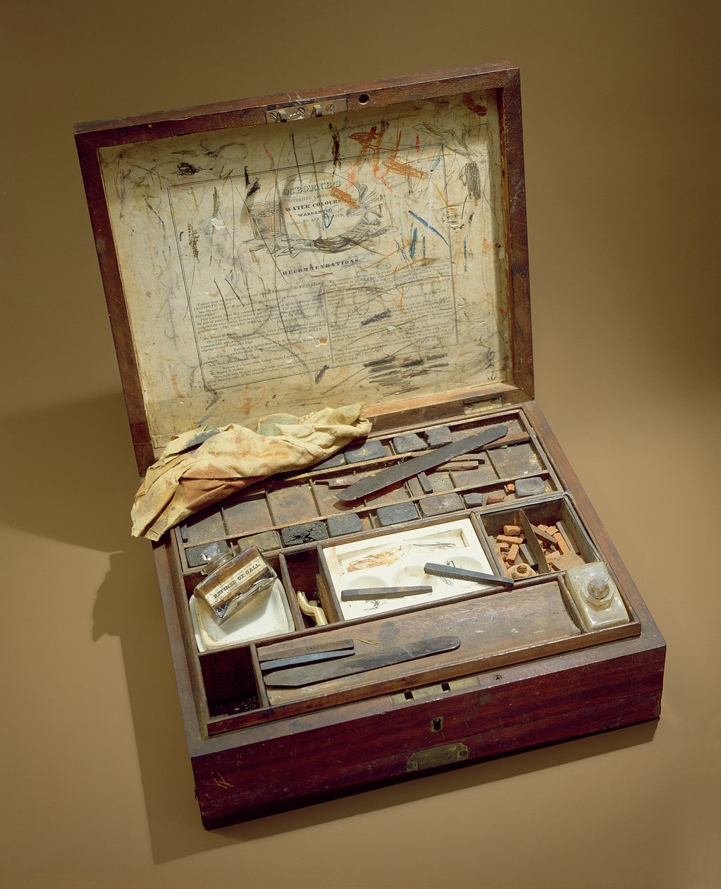 Paintbox de John James Audubon (1785-1851) de American School