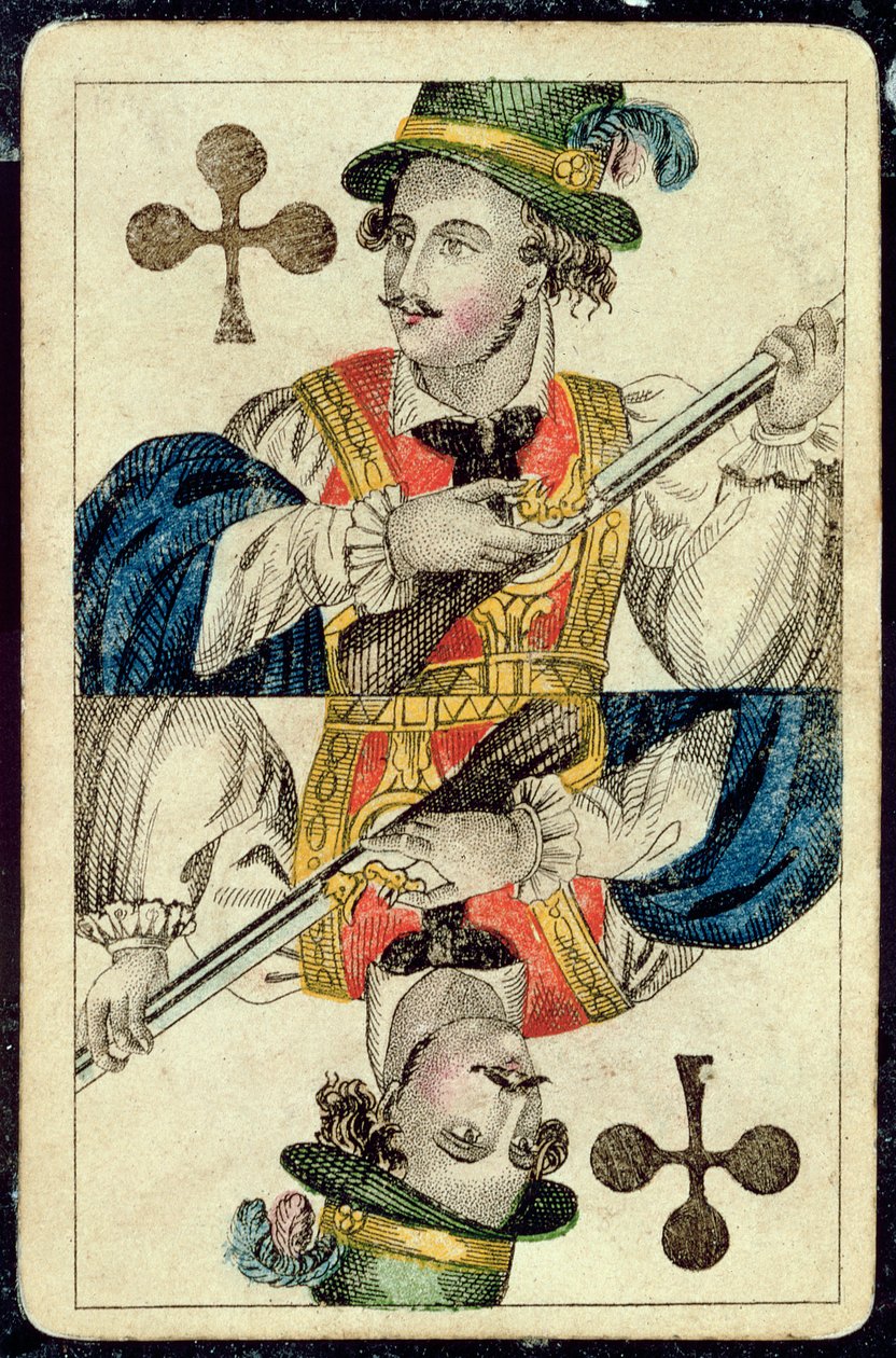 Cartão de jogo: Jack of Clubs de American School
