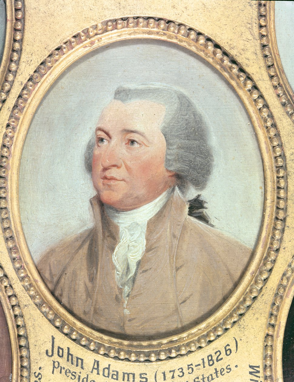 Retrato de John Adams (1735-1826) de American School