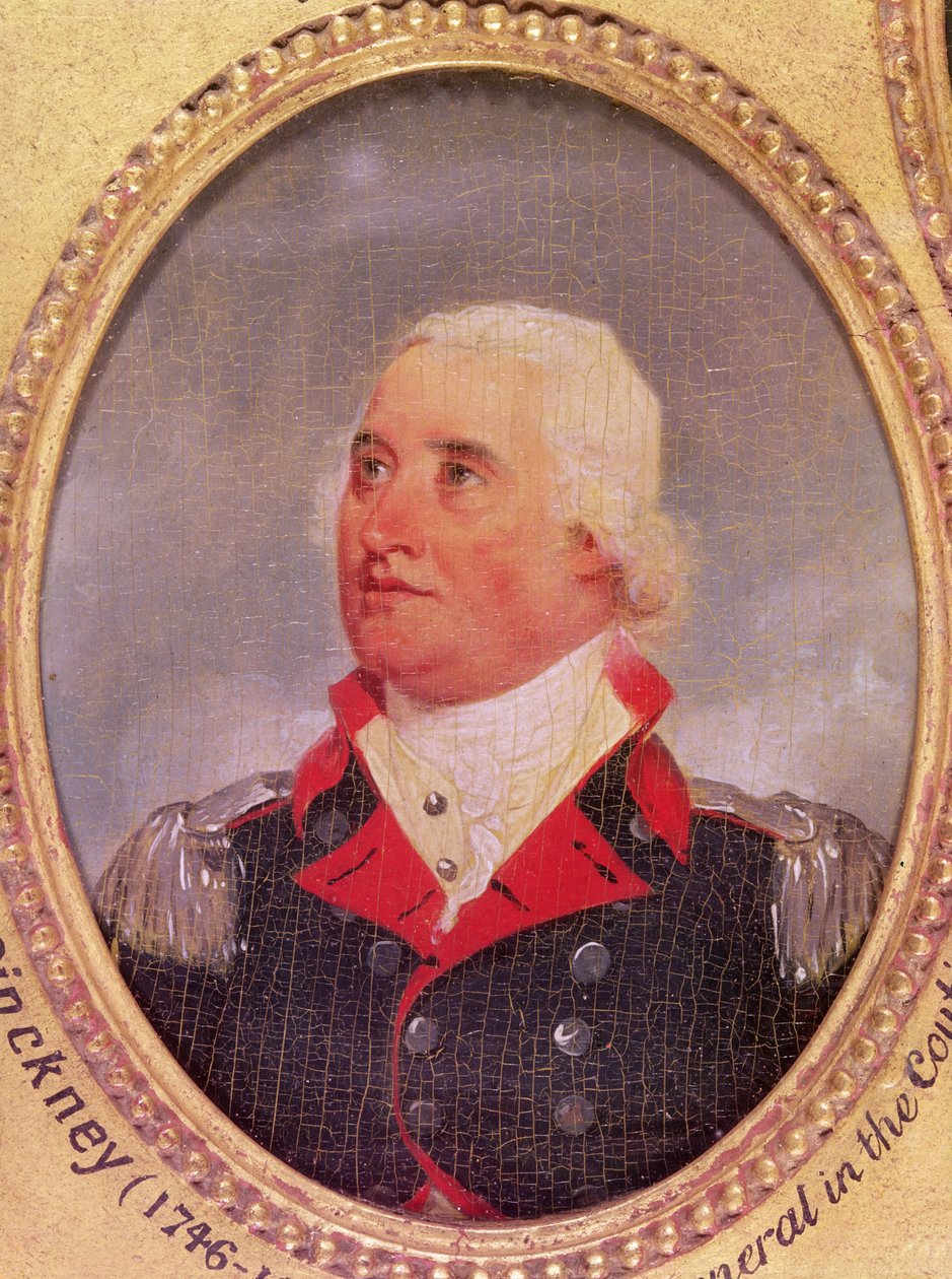 Retrato do major-general Charles C. Pinckney de American School