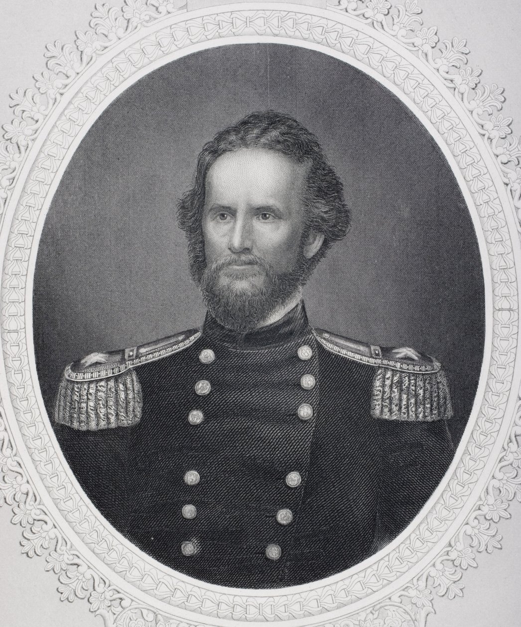 Retrato de Nathaniel Lyon (1818-1861) de American School