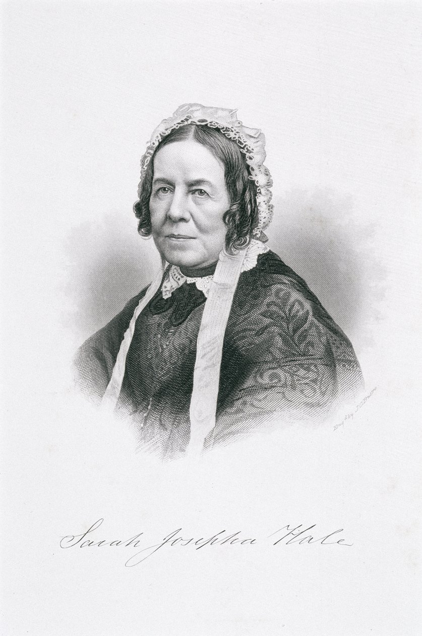 Retrato de Sarah Josepha Hale (1788-1879) de American School