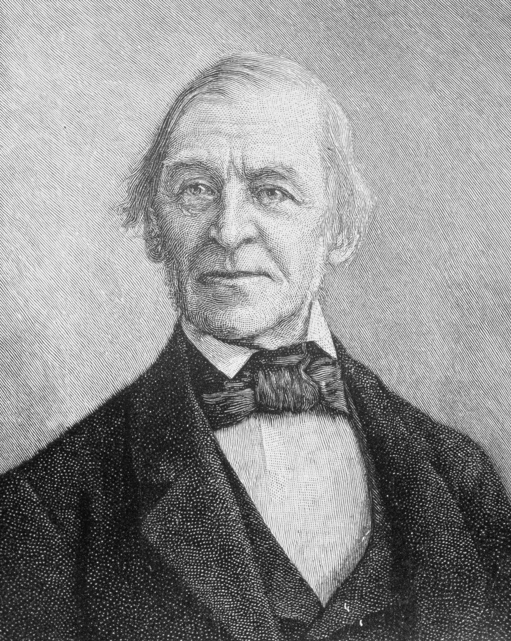 Ralph Waldo Emerson (1803-1882) Conferencista americano, poeta e ensaísta de American School