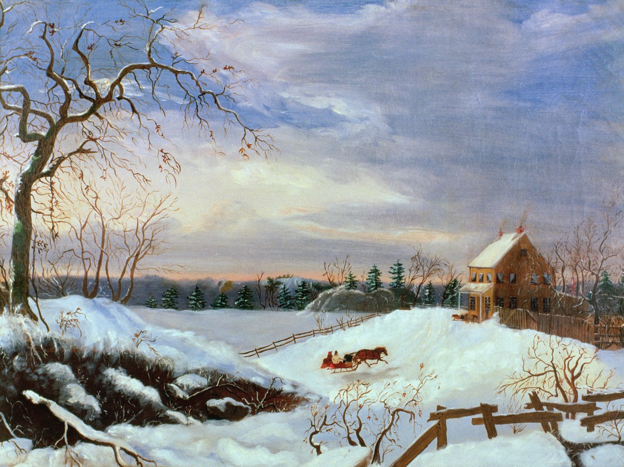 Cena neve, nova inglaterra de American School