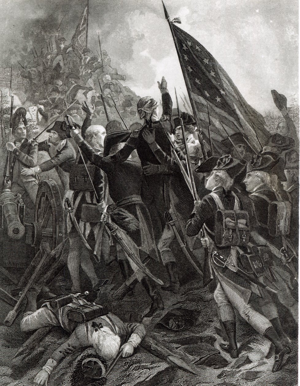 Storming of Stony Point, julho de 1779 de American School