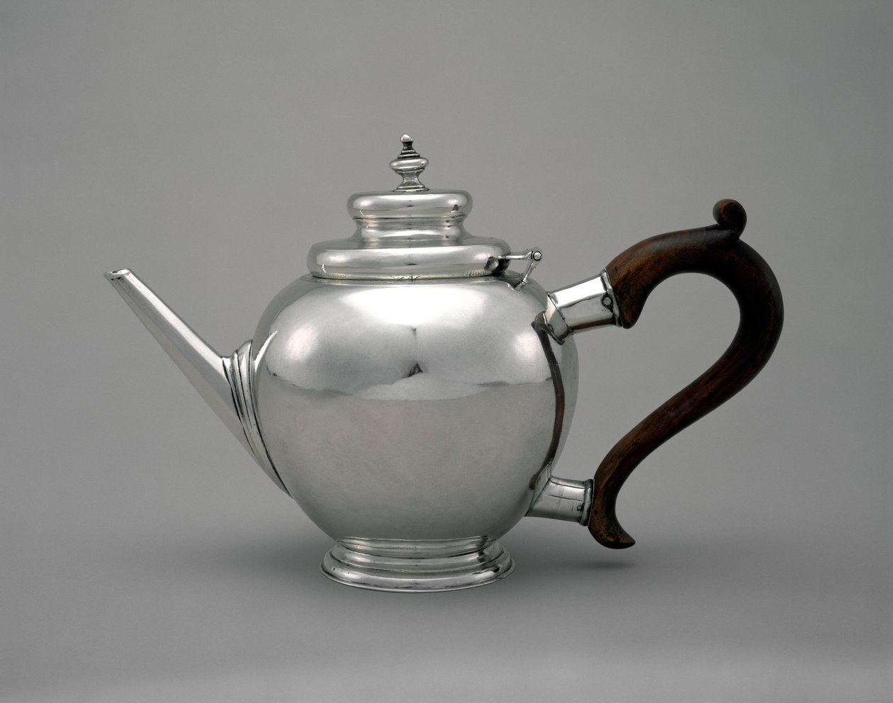 Bule, da loja de Bartholomew Shaats, c.1728-48 (prata) de American School