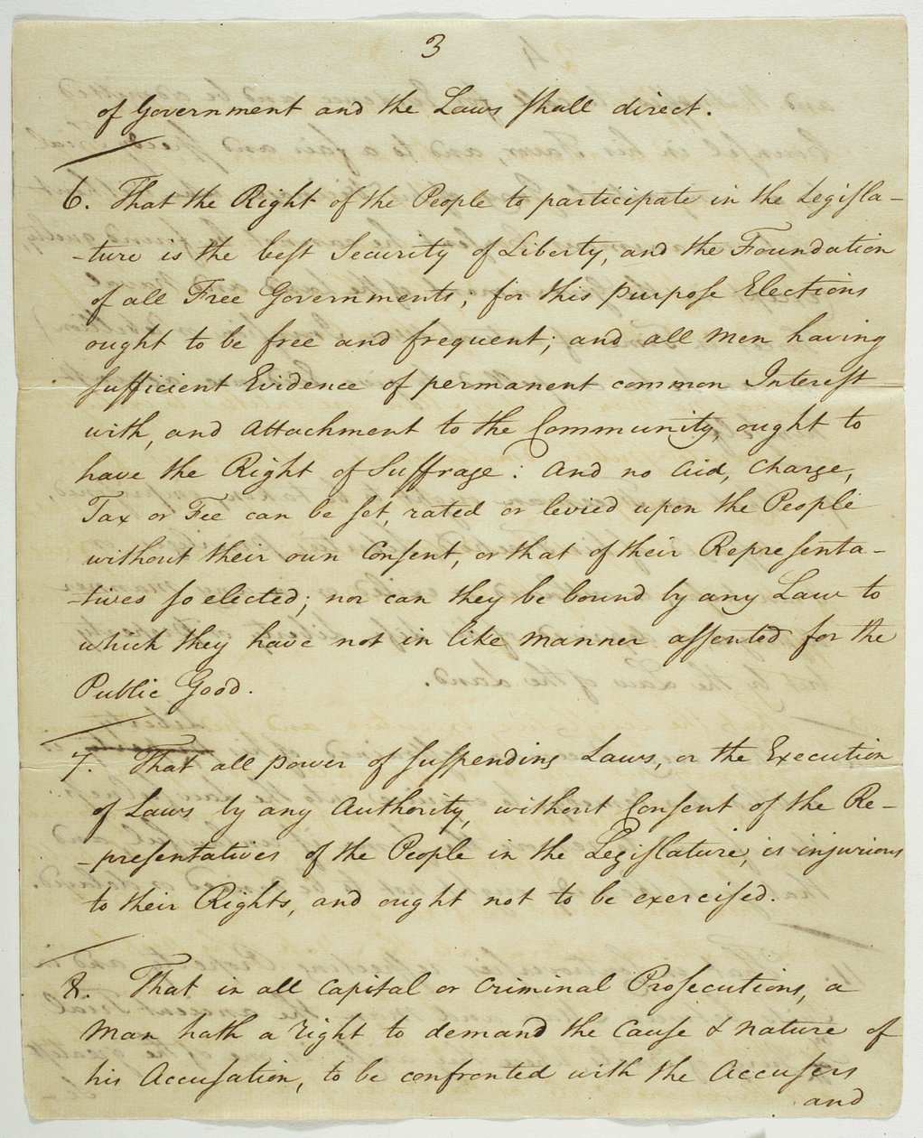 The Bill of Rights, cópia assinada no Federal Hall, 1789 (tinta no papel) de American School