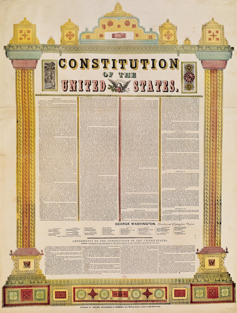 A Constituição dos Estados Unidos da América de American School