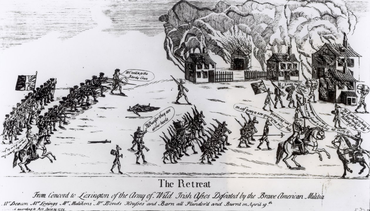 O Retiro, publicado em 1775 de American School