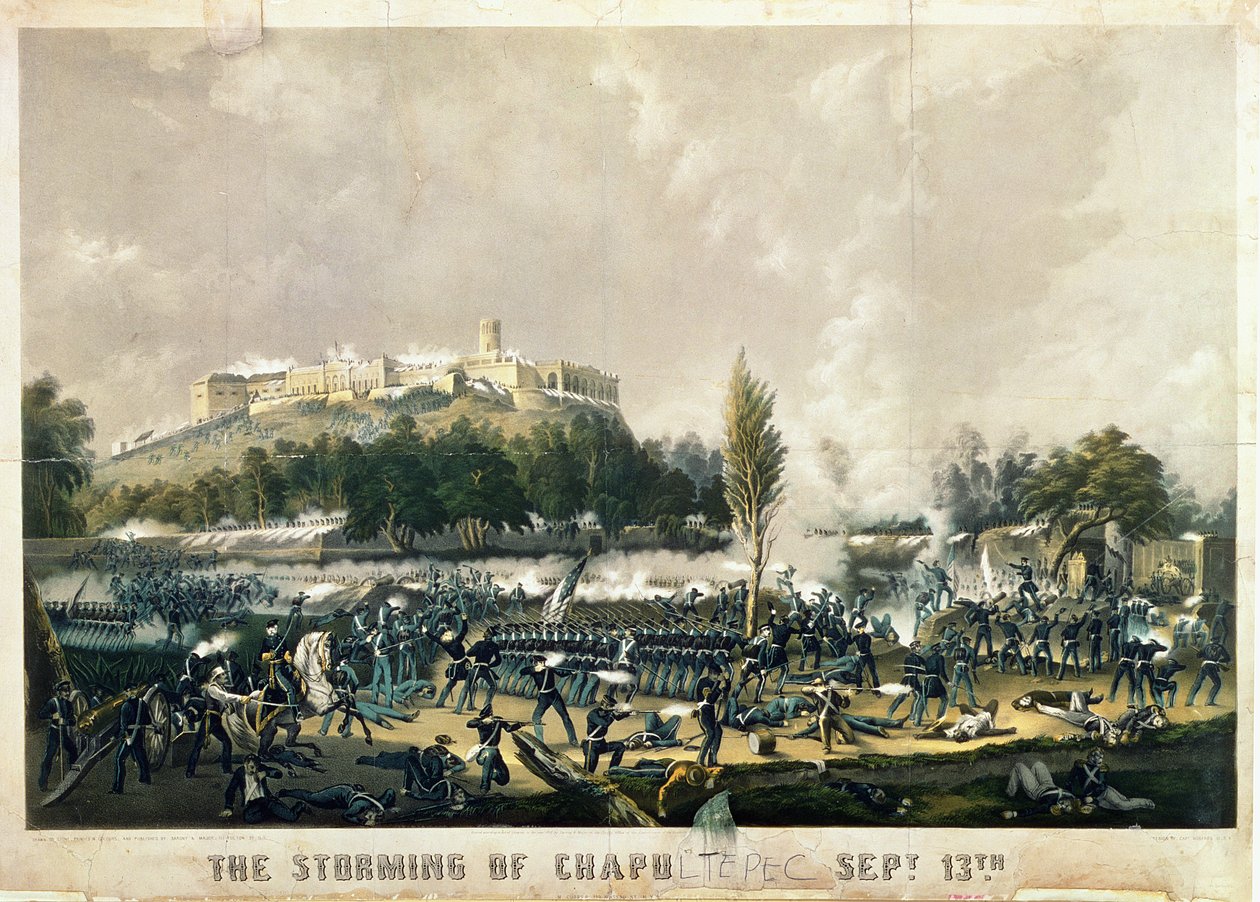 O assalto de Chapultepec, 13 de setembro de 1847 de American School