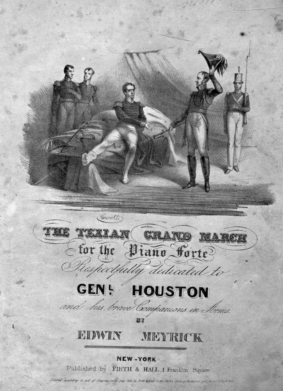 O grande marco texano de 1836 de American School