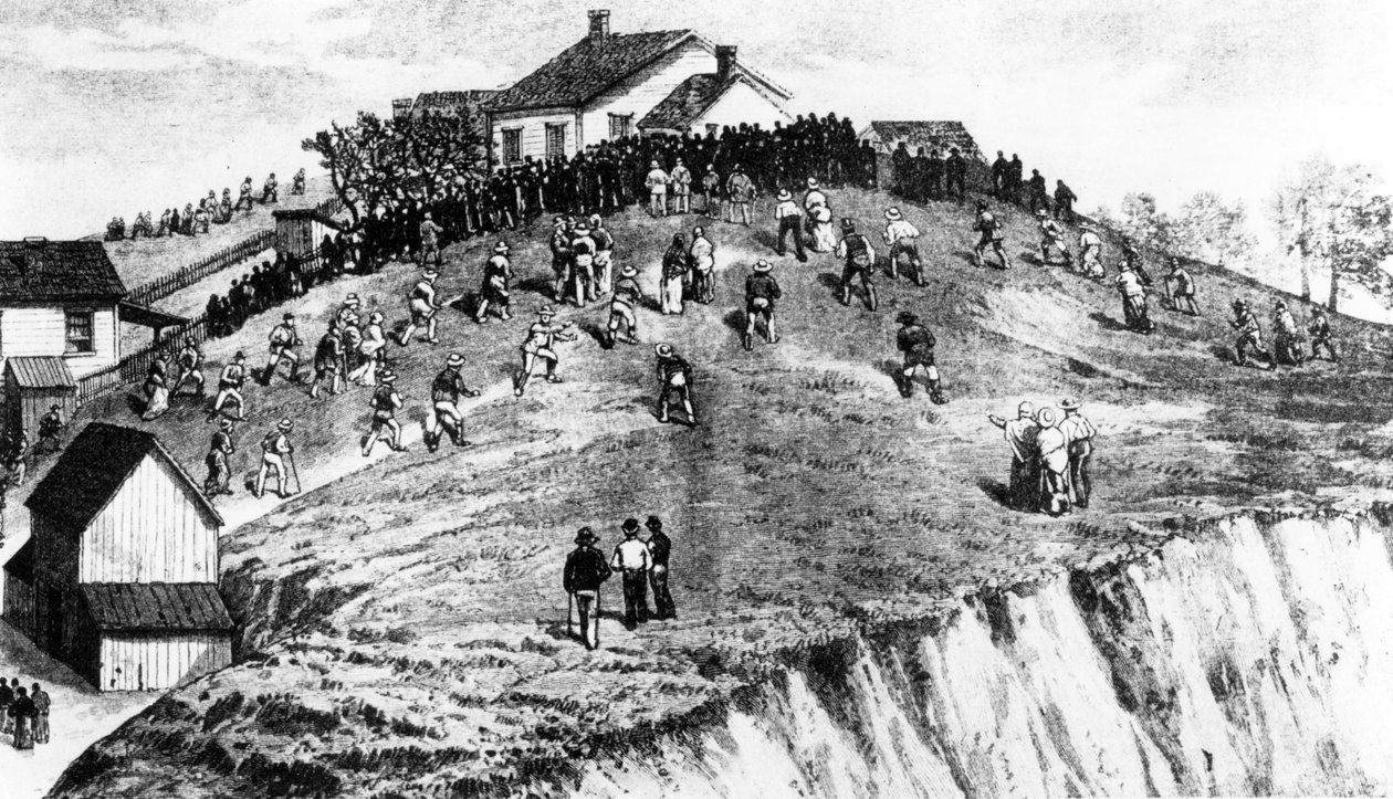 A casa em St. Joseph onde Jesse James foi morto de American School