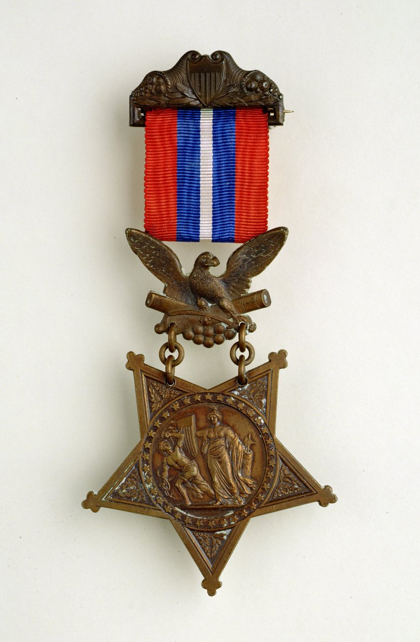 Medalha de Honra do Congresso dos EUA, 1863 (metal) de American School