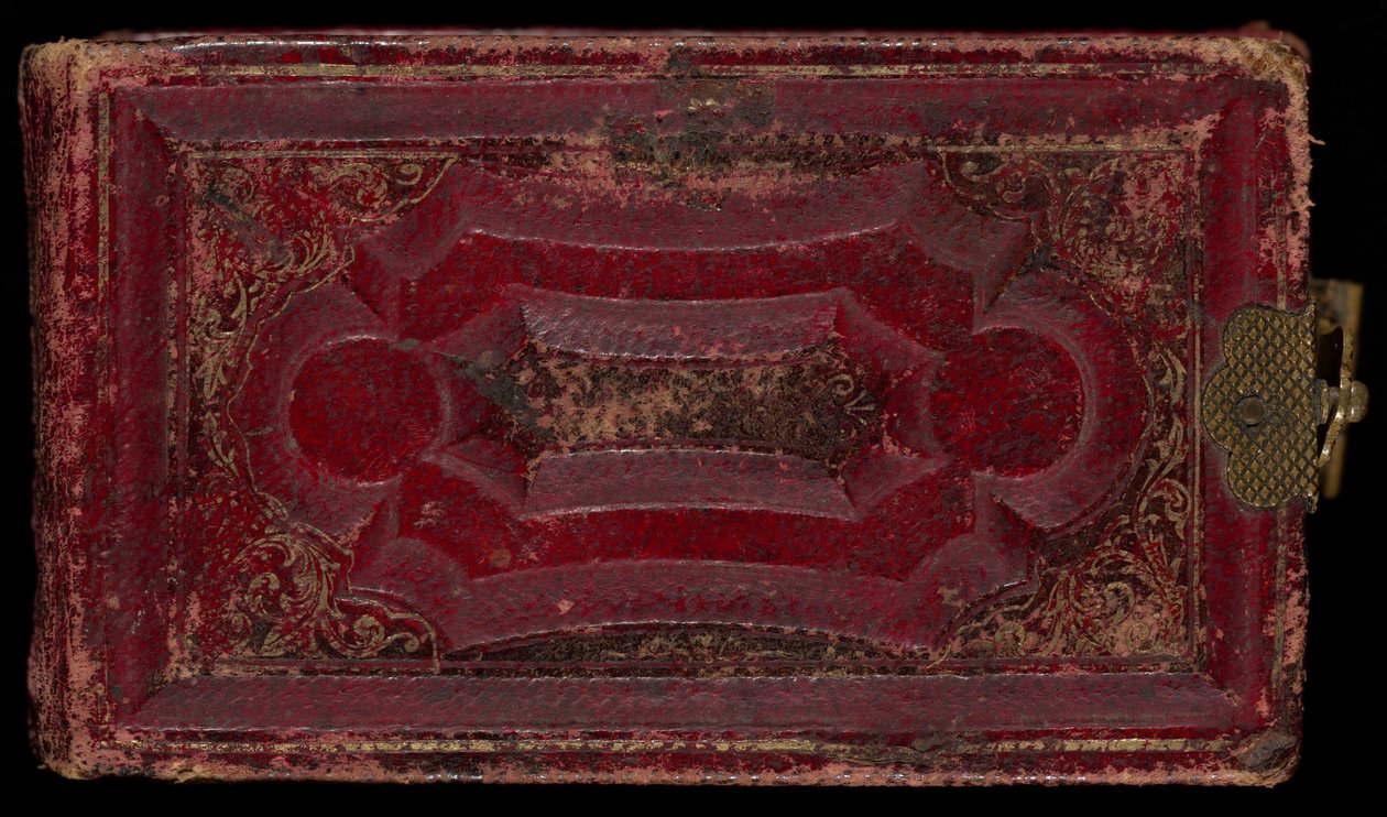 Livro de recortes de retrato de American 19th Century