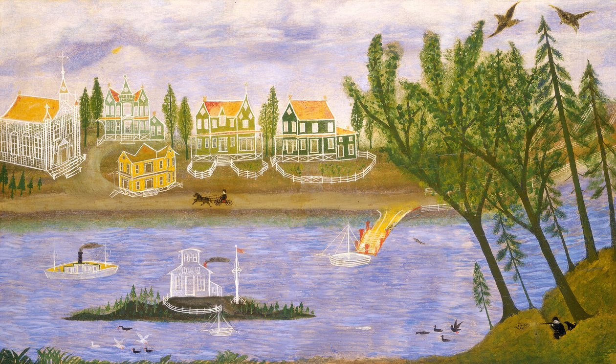 Aldeia do Rio de American 19th Century