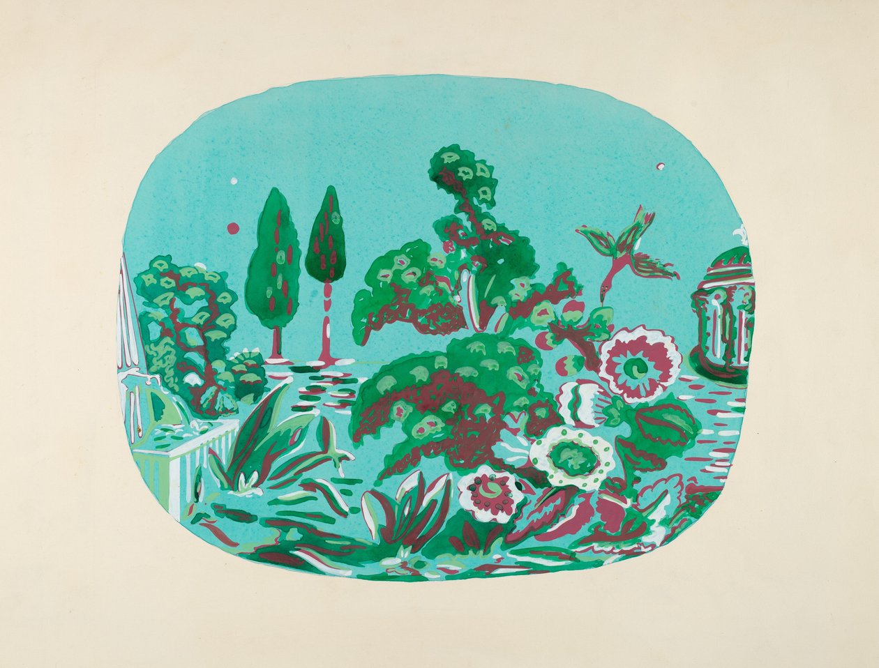 Design da caixa de banda de American 20th Century