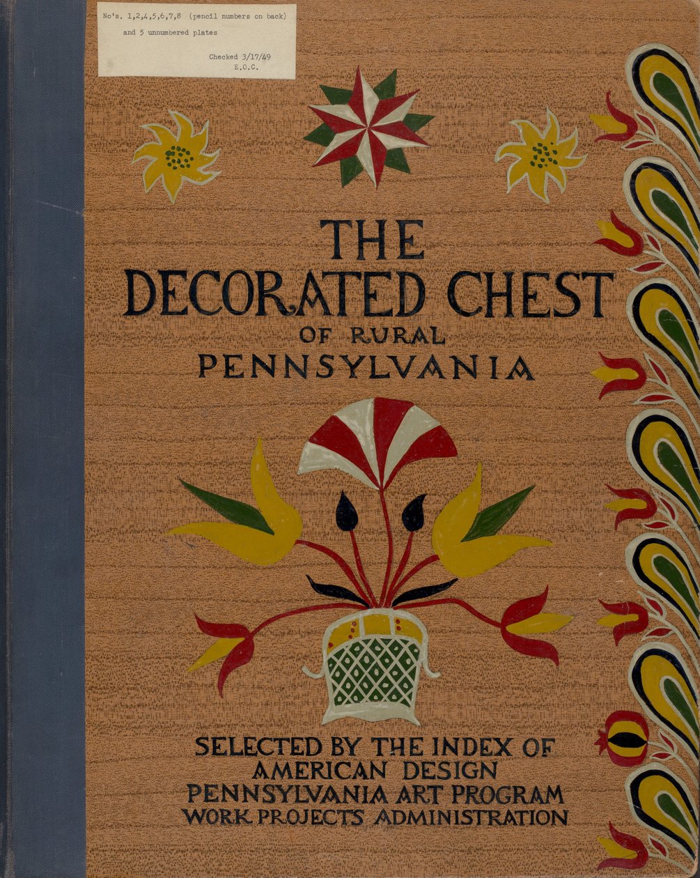 Capa do Portfólio Proposta "Baús Decorados da Pensilvânia Rural" de American 20th Century