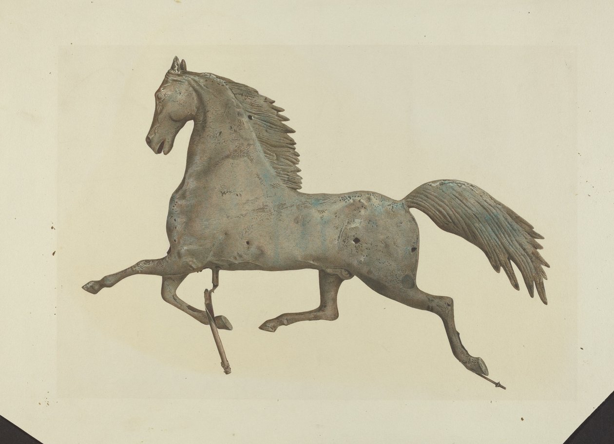 Cavalo Cata-vento de American 20th Century