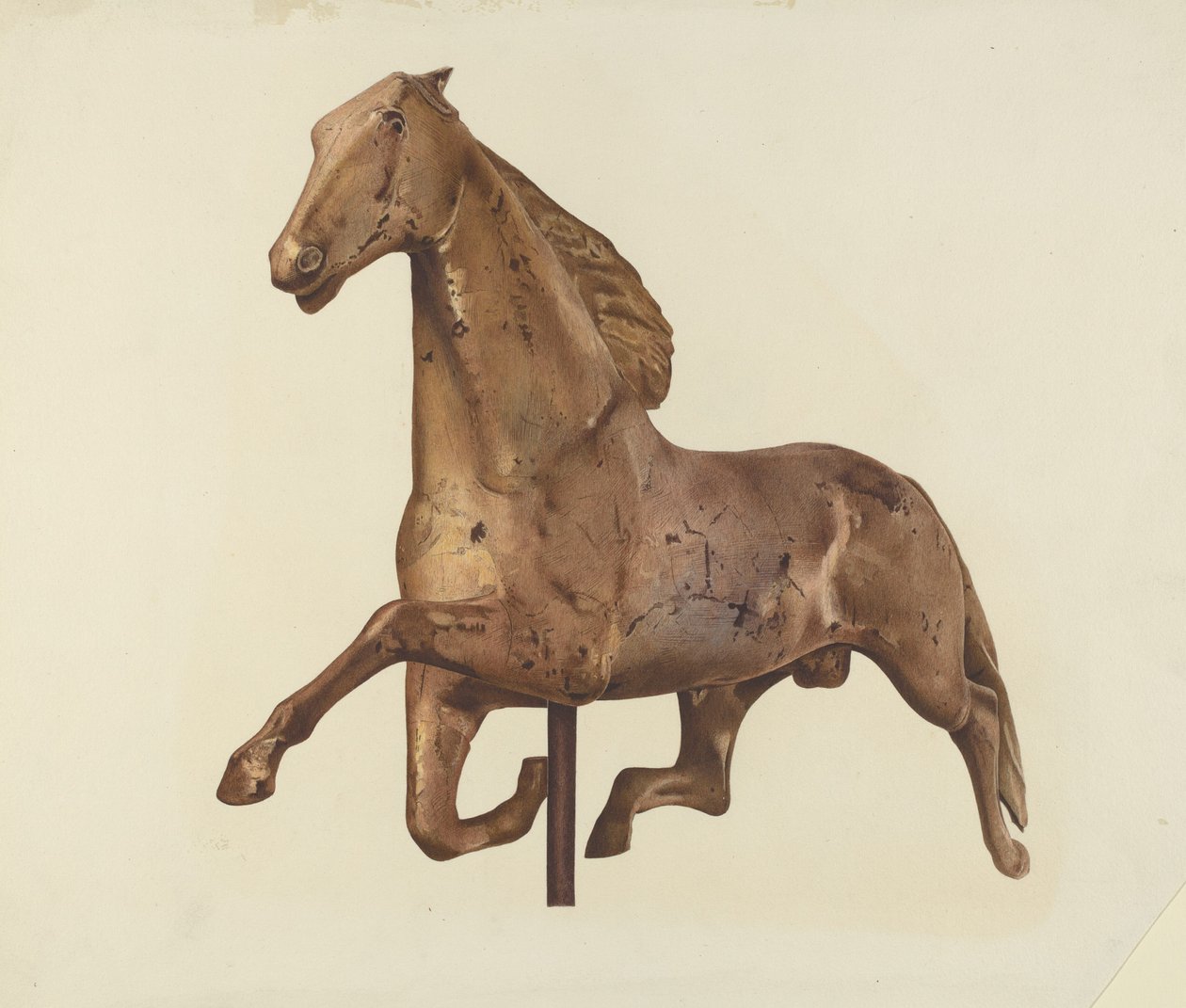 Cavalo Cata-vento de American 20th Century