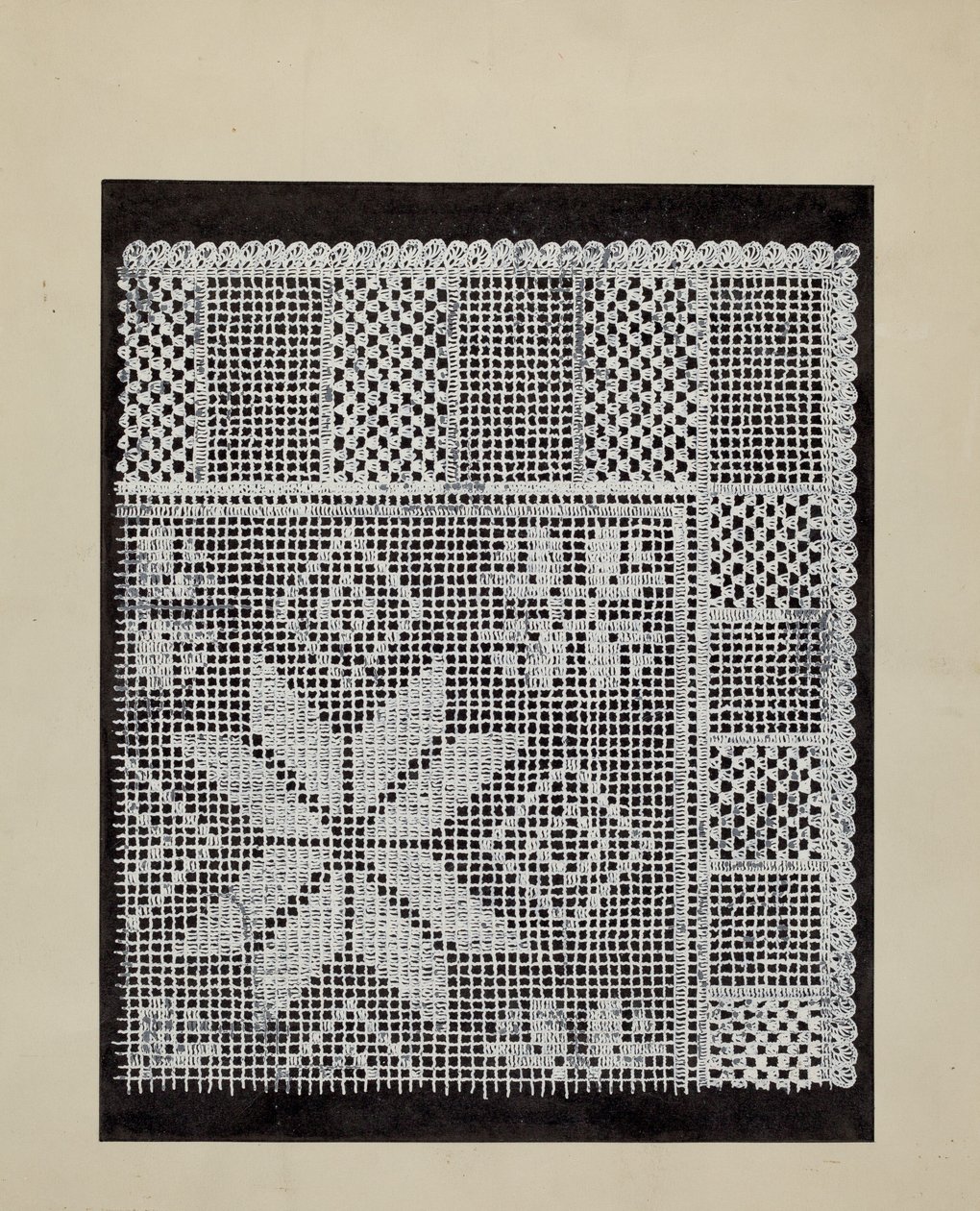 Renda Hardanger de American 20th Century