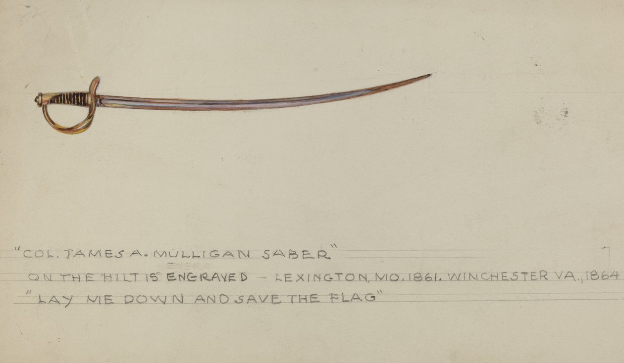 Sabre de American 20th Century