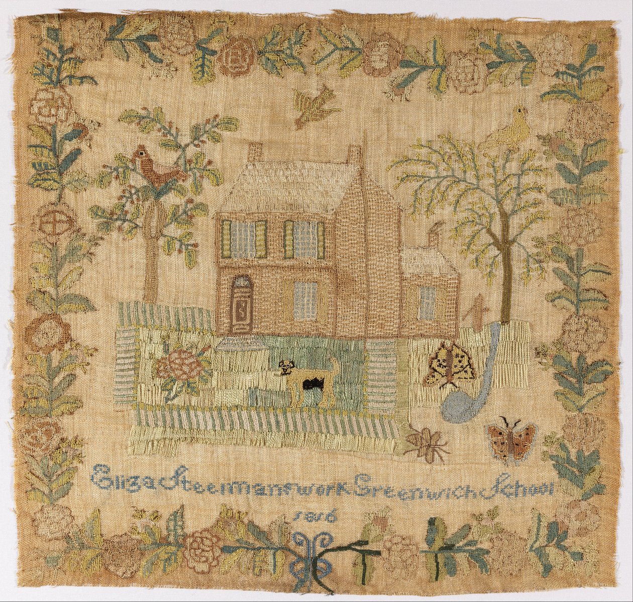 Sampler de American Eliza Steelman