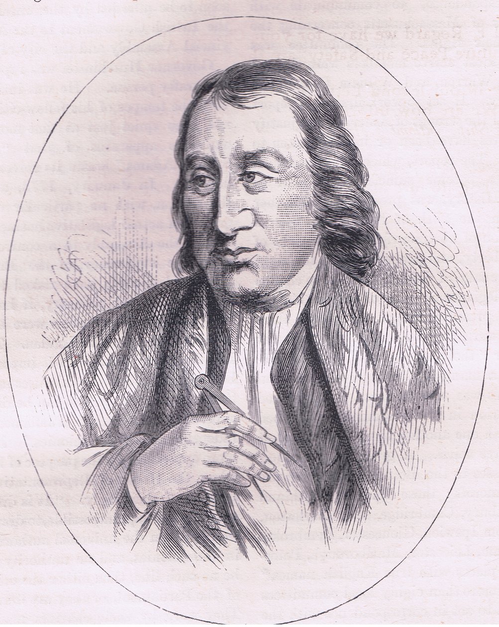 Samuel Adams, ilustração de Cassell History of the United States publicada por Cassell, Petter & Galpin, c.1900 (litho) de American English school