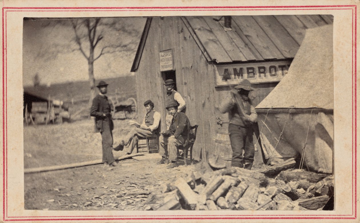 A.J. Porter Ambrotype Studio,1860s (foto) de American Photographer