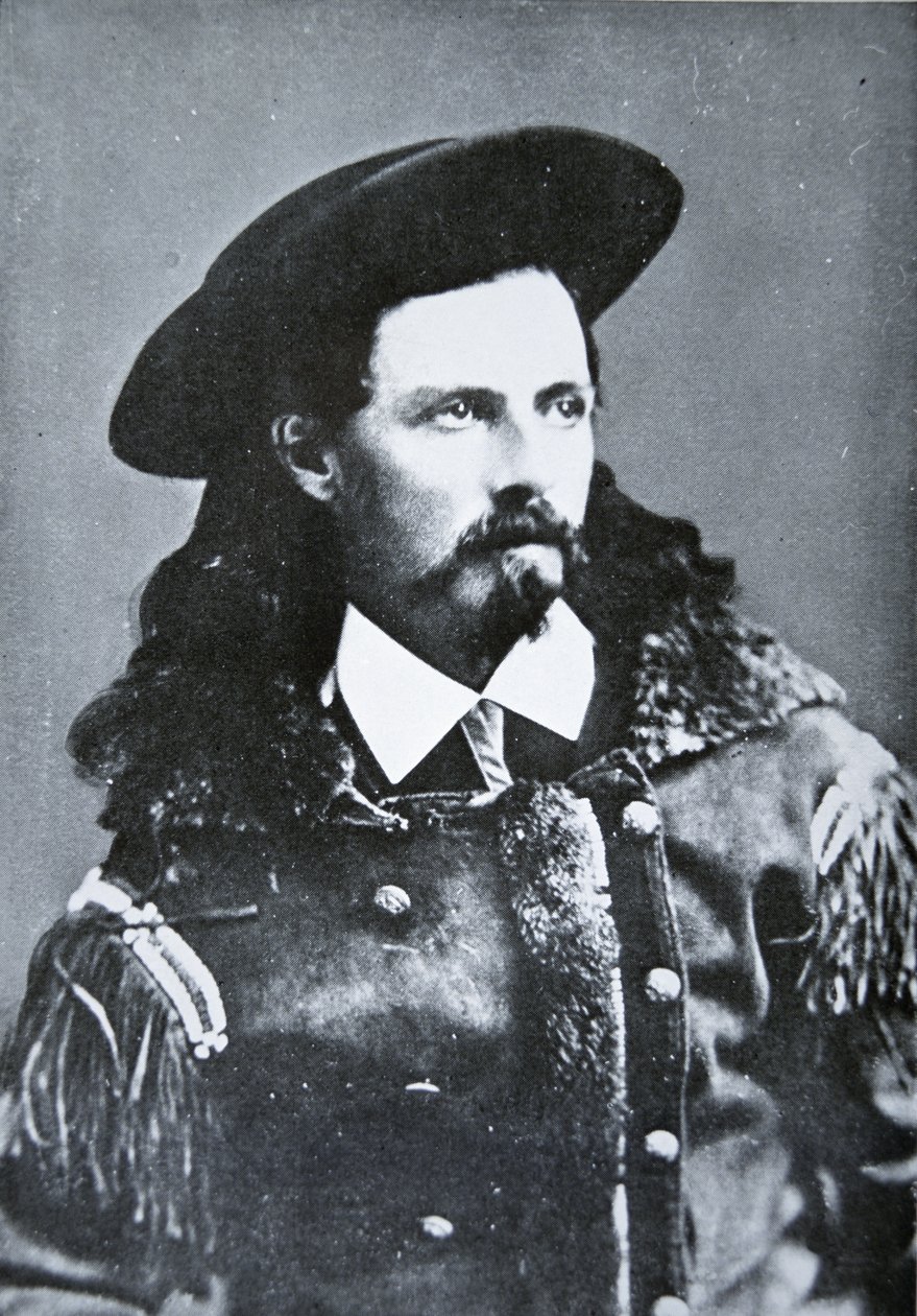 Buffalo Bill Cody (1846-1917) 1869 (foto a p/b) de American Photographer