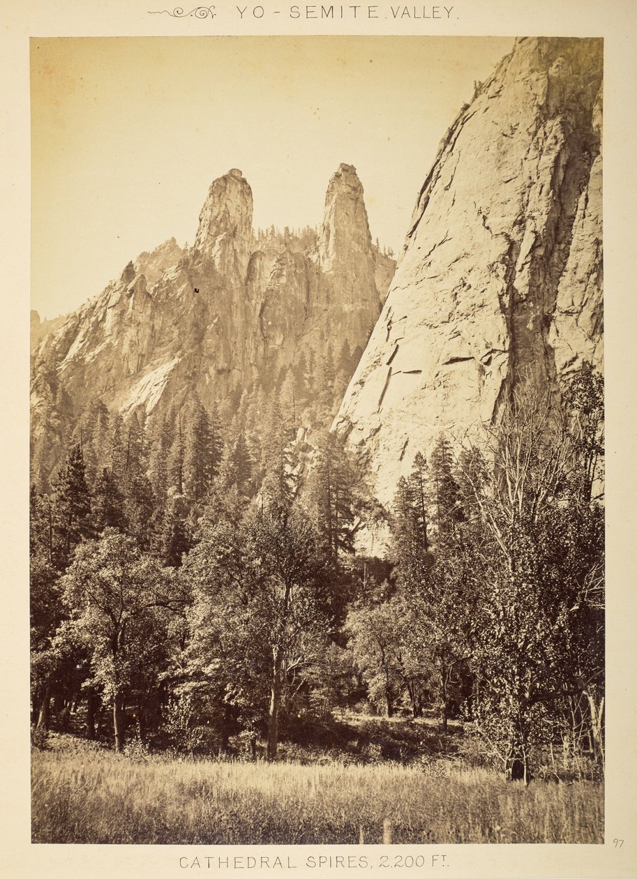 Torres da Catedral, Vale de Yosemite de American Photographer