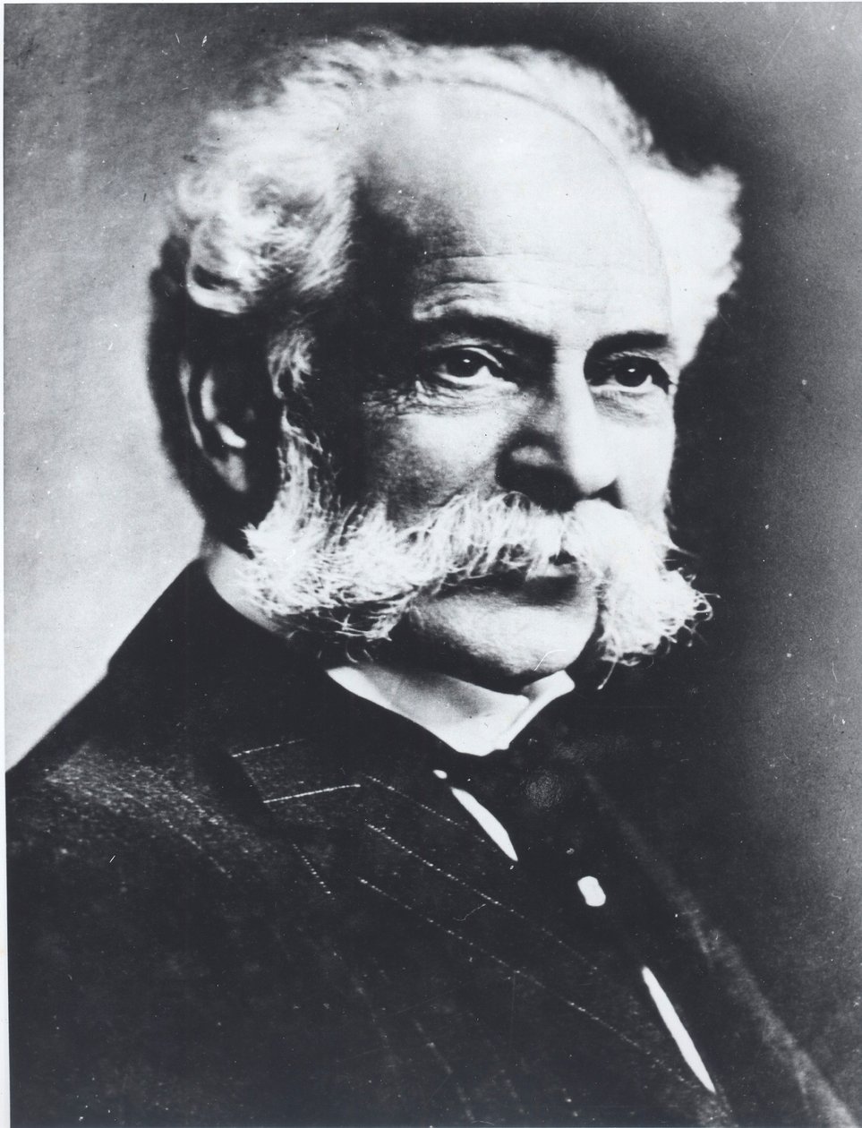 Henry J. Heinz, fundador da empresa de alimentos processados, c.1900 (foto a p/b) de American Photographer