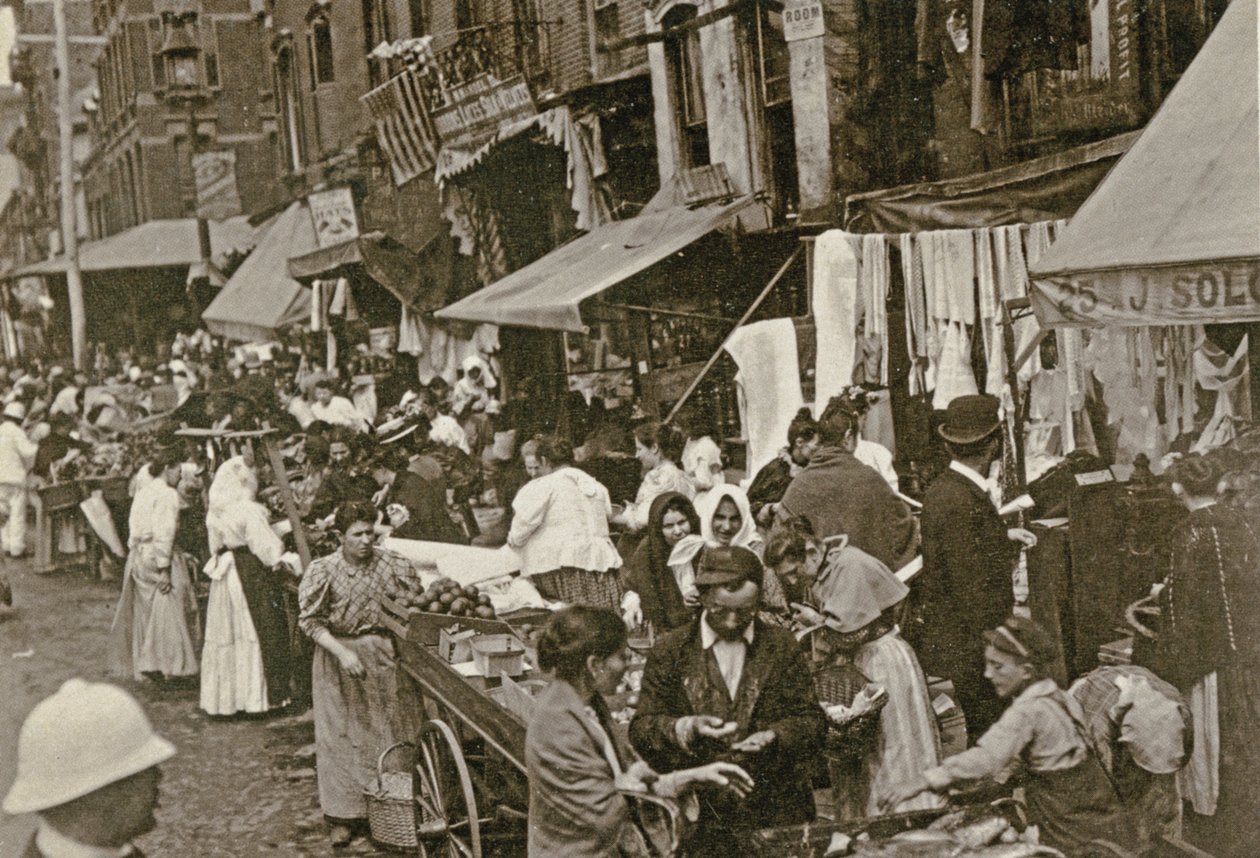 Hester Street, Nova York, 1898 de American Photographer