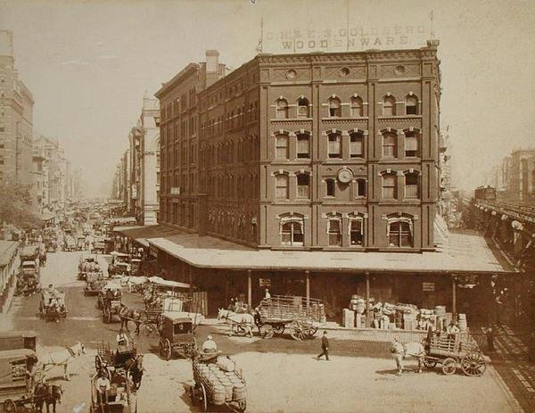 Hudson Street, ao norte da Reade Street e West Broadway de American Photographer