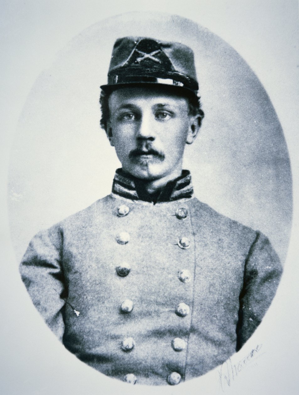 Israel Spencer, Soldado Confederado do Exército (foto a p/b) de American Photographer