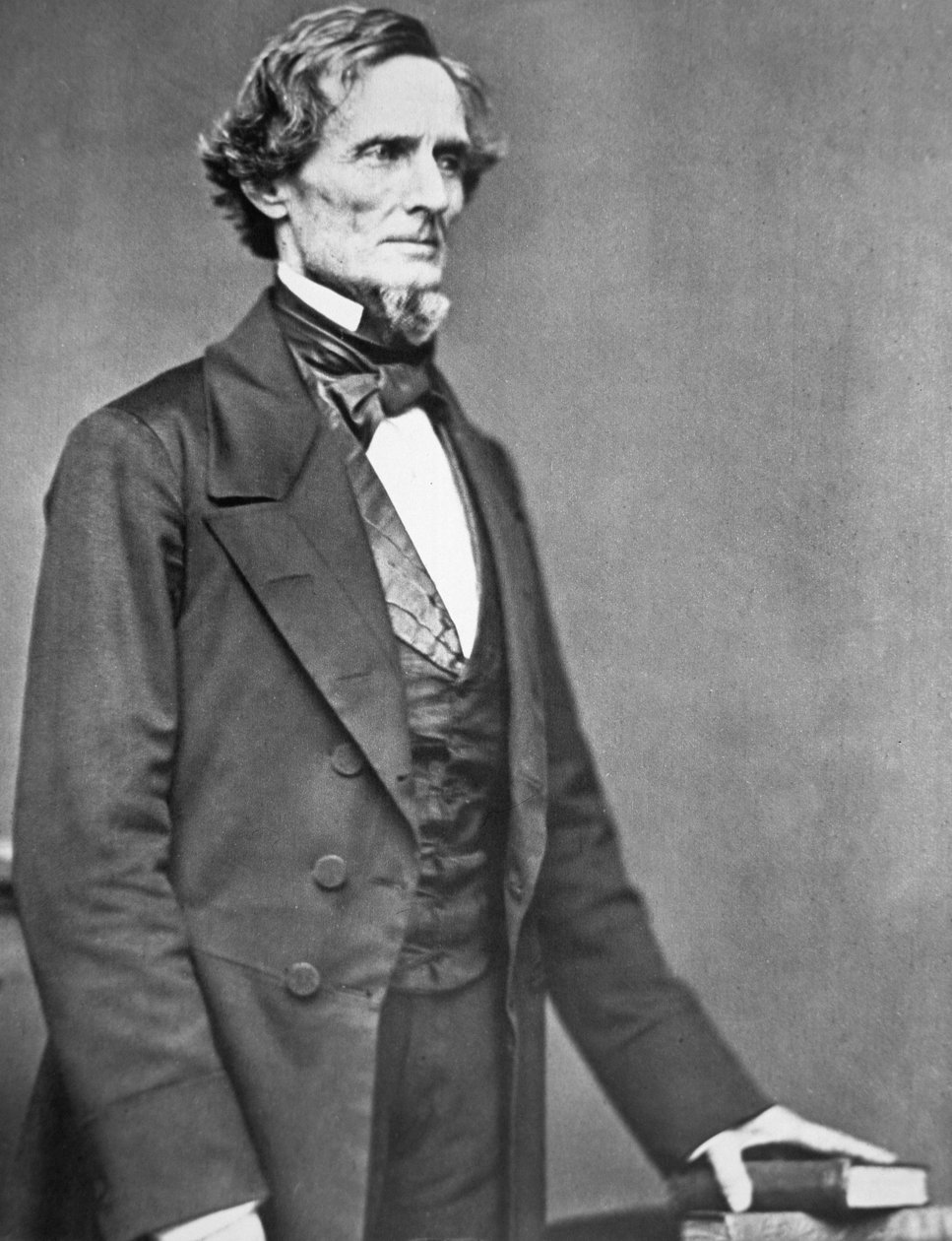 Jefferson Davis (1808-89) (foto a p/b) de American Photographer