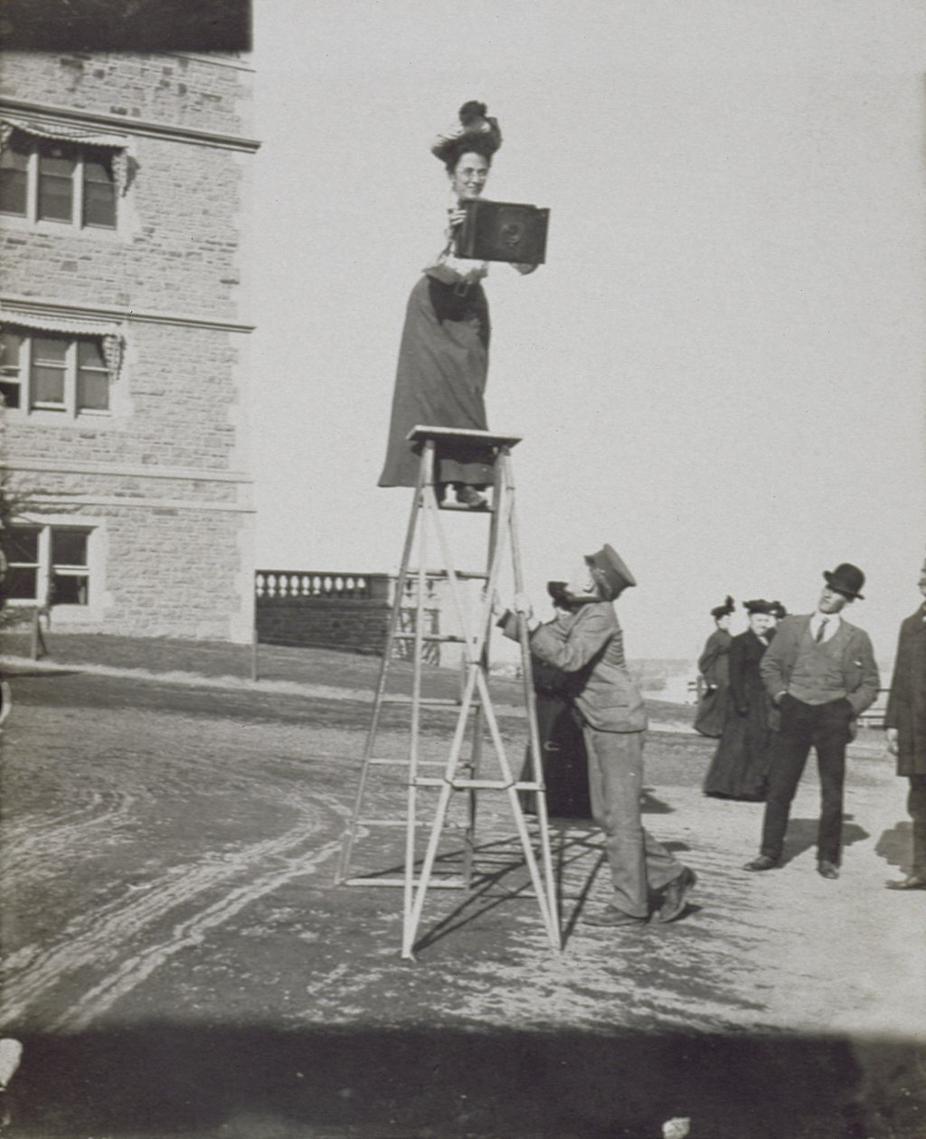 Jessie Tarbox Beals (1871-1942) na exposição da compra de Louisiana, 1904 de American Photographer