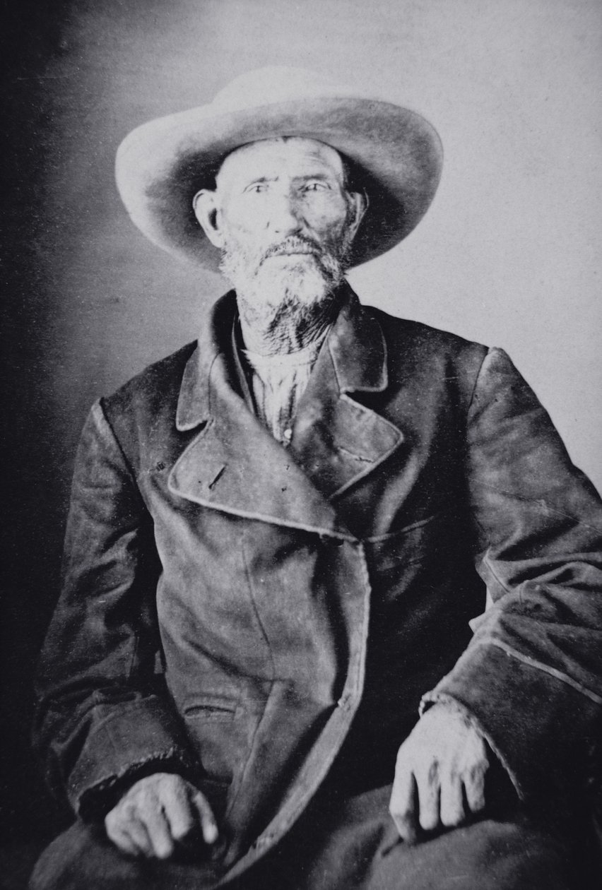 Jim Bridger (1804-81) (foto a p/b) de American Photographer