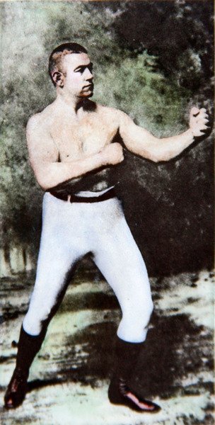 John L. Sullivan (cor litho) de American Photographer