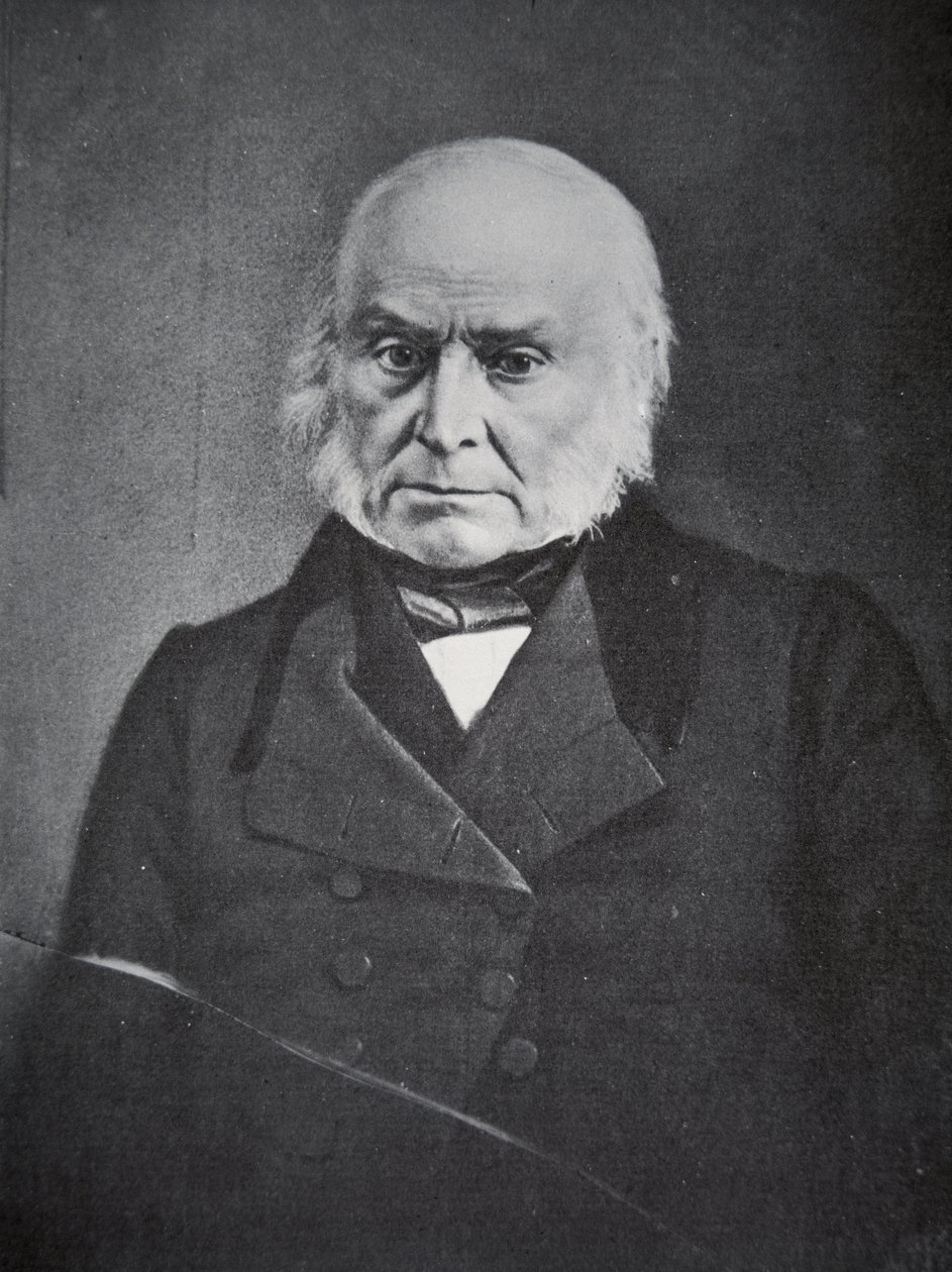 John Quincy Adams (1767-1848) 1847 (daguerreótipo) de American Photographer