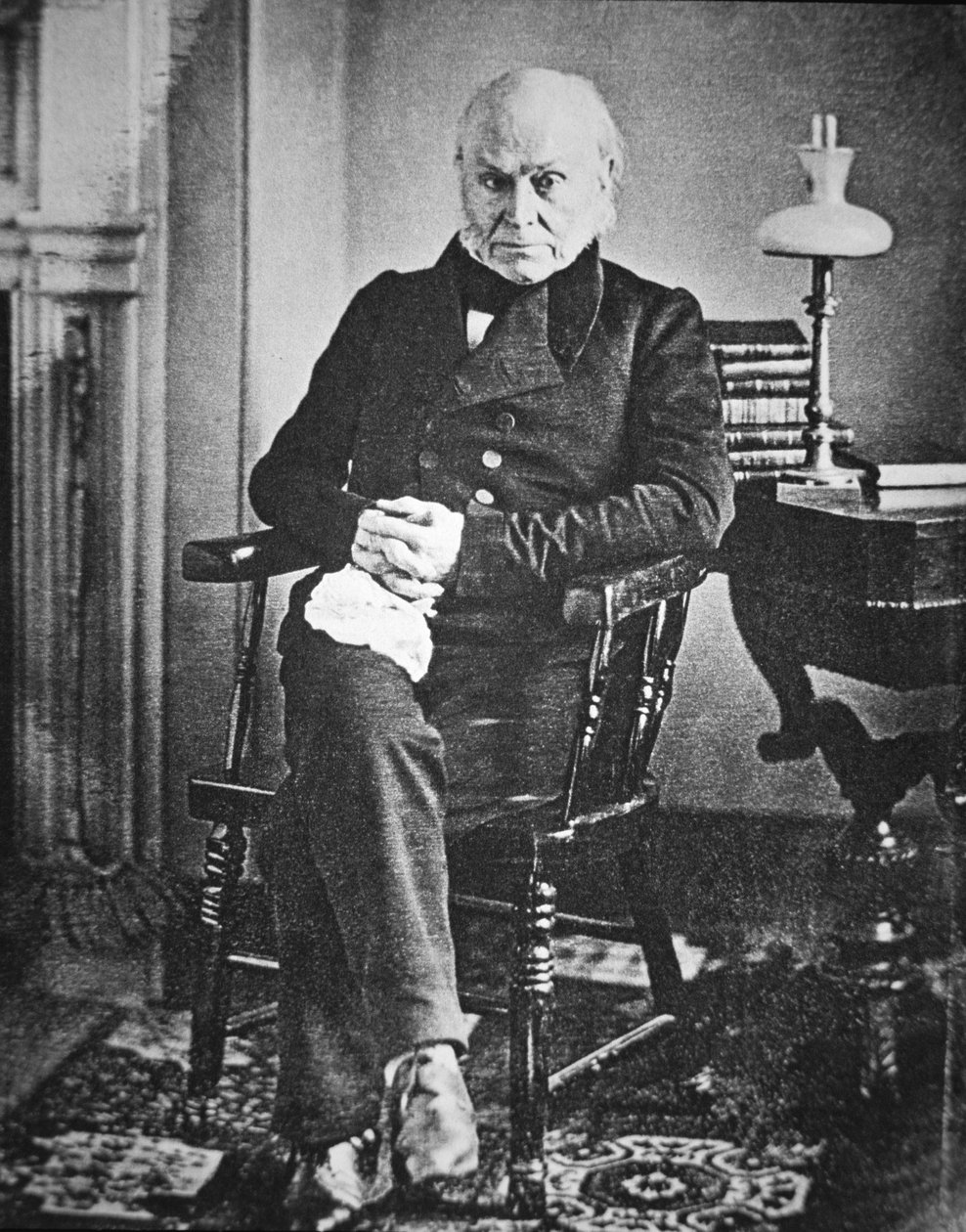 John Quincy Adams (1767-1848) 1847 (daguerreótipo) de American Photographer