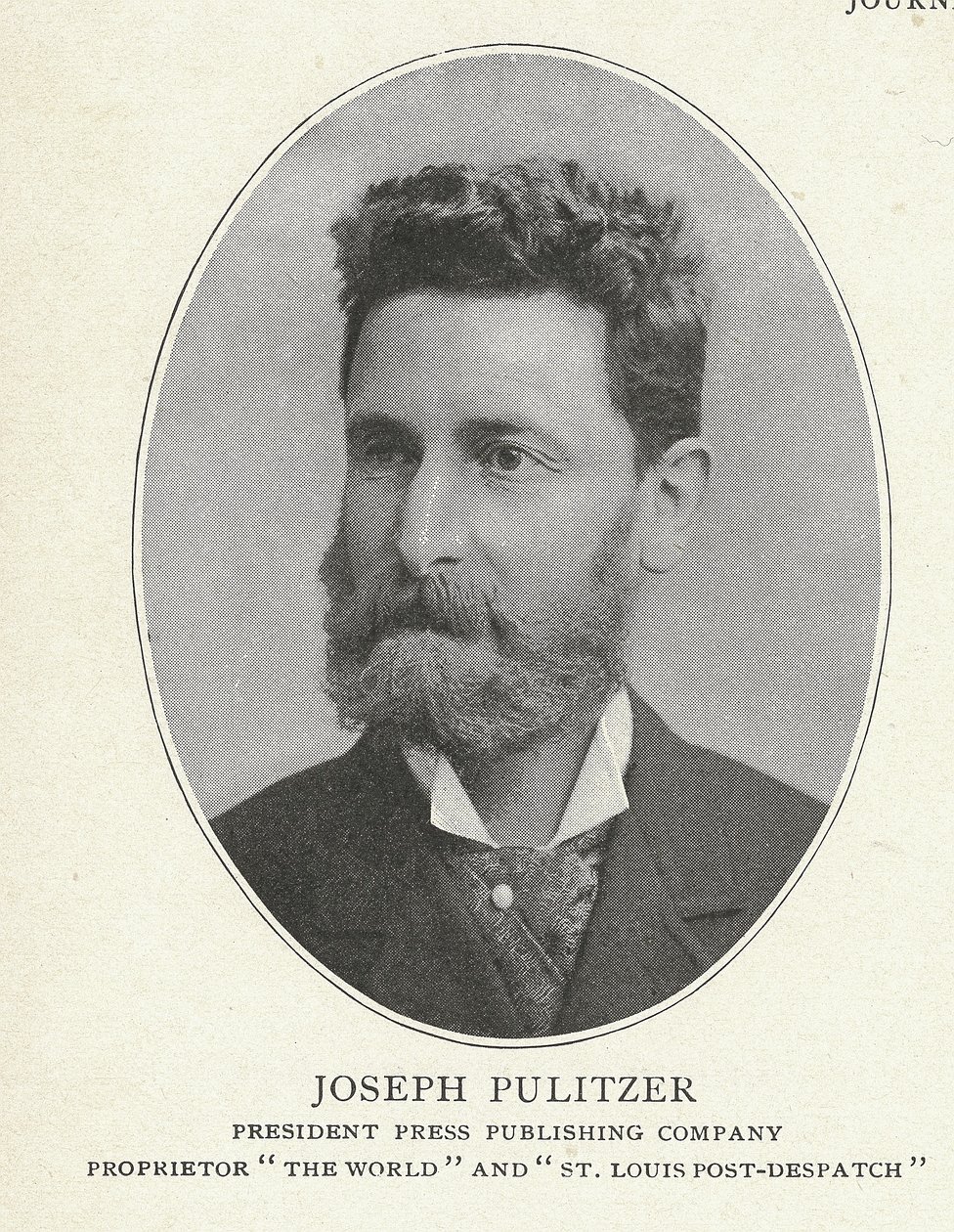 Joseph Pulitzer, ilustração de 