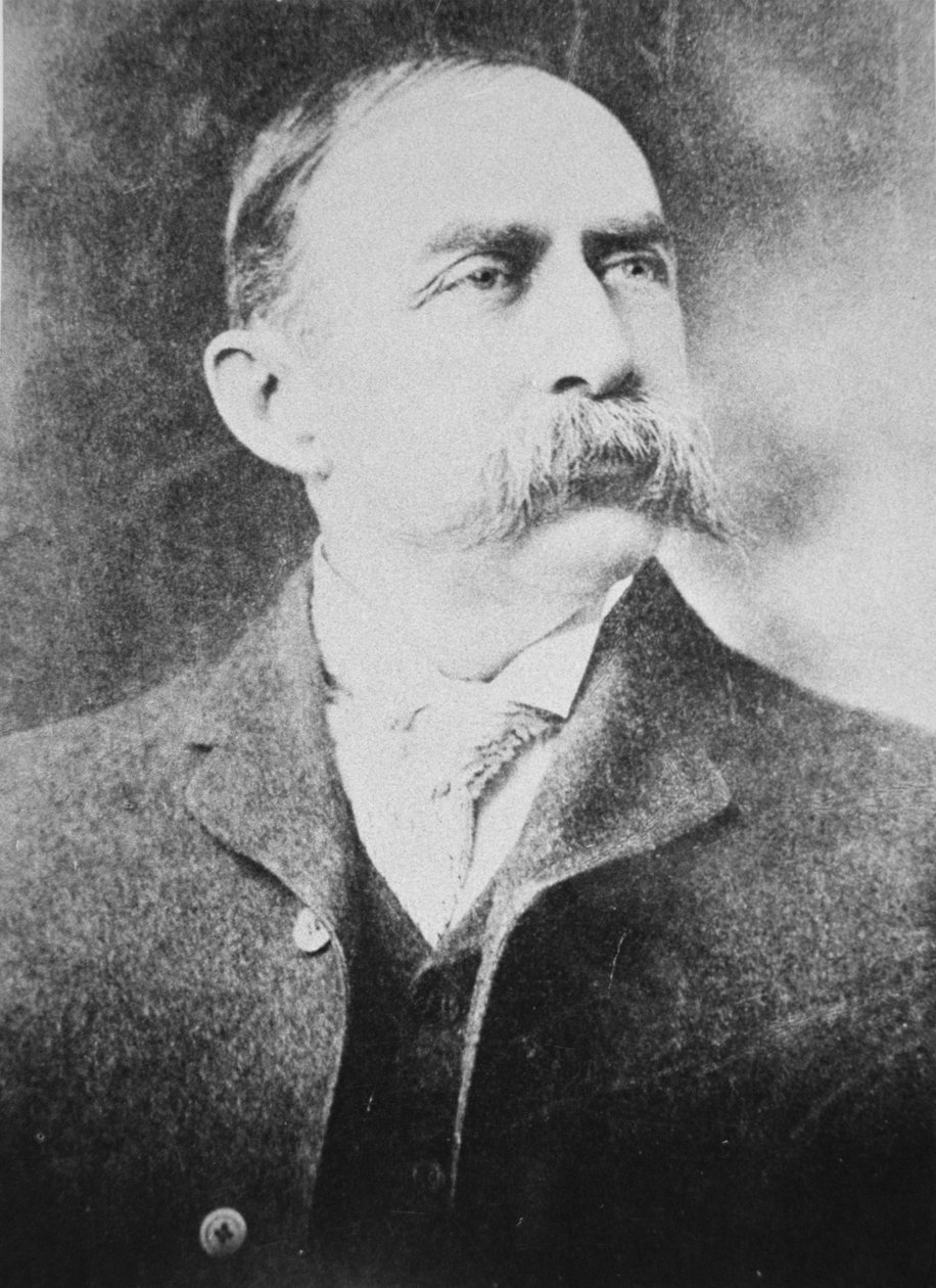 Tenente John Barclay Armstrong (1815-1913) (foto a p/b) de American Photographer