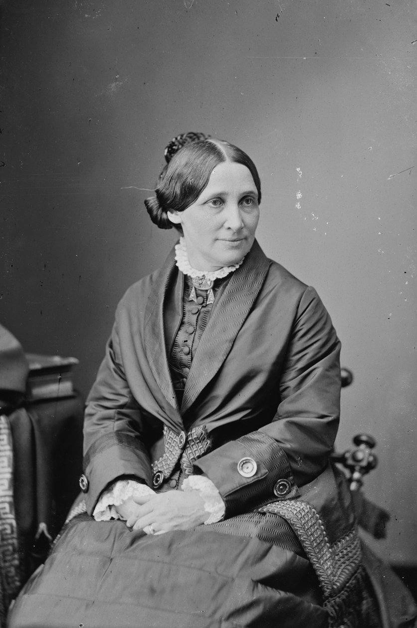 Sra. Rutherford B. Hayes, 1870-80 de American Photographer