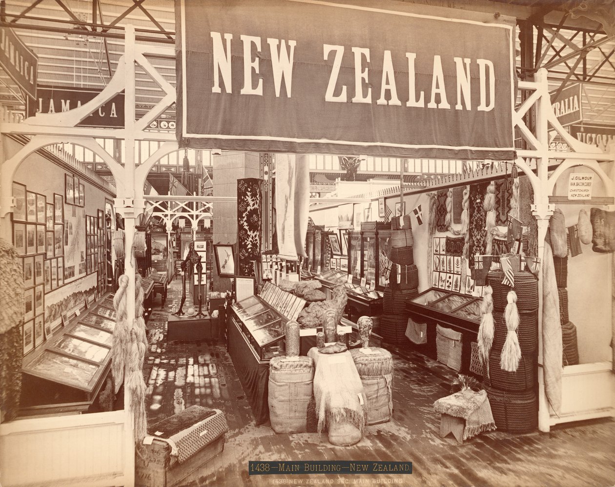 Nova Zelândia, Exposição Internacional do Centenário, 1876 (albumen print) de American Photographer