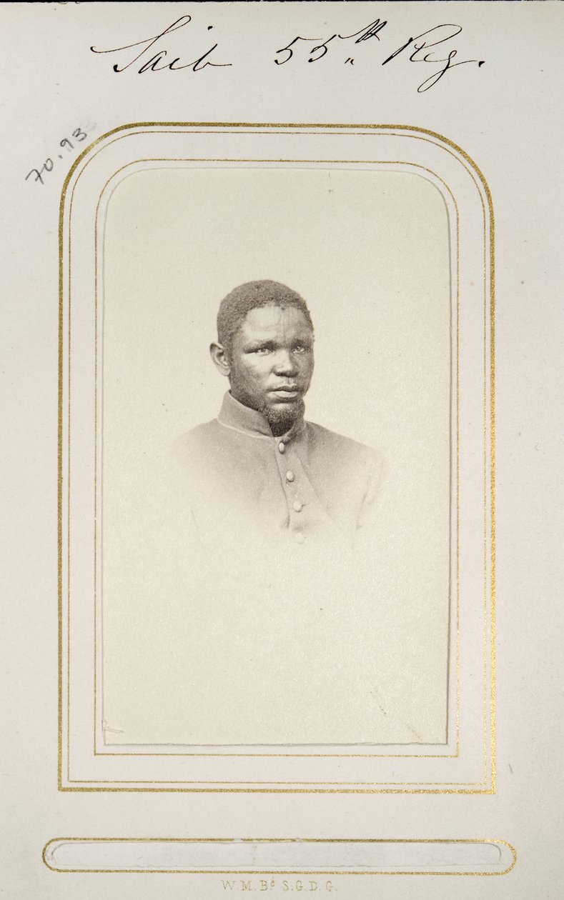 Nicholas Said, cartão de visita, c.1863-66 de American Photographer